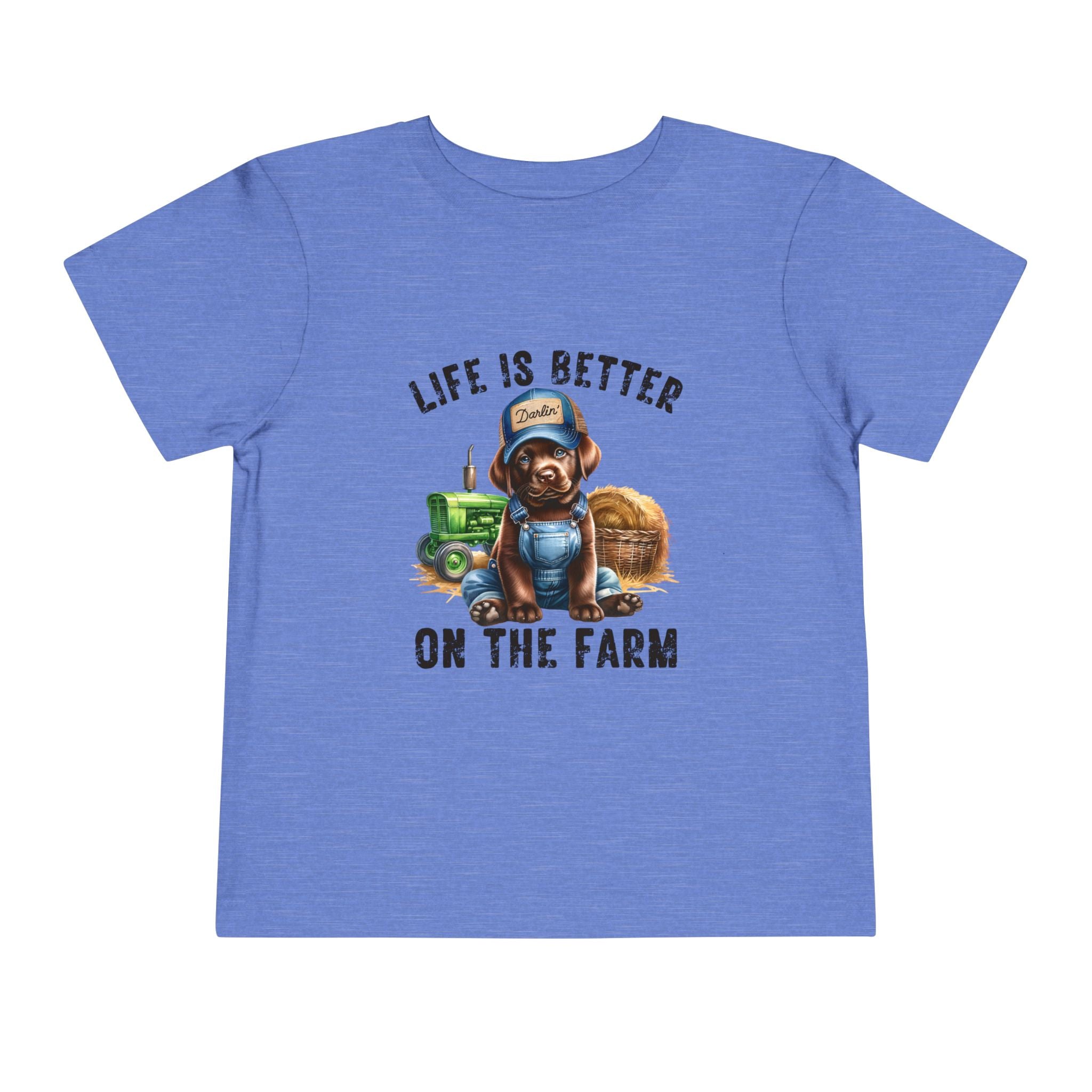 Life Is Better On The Farm Toddler Tee