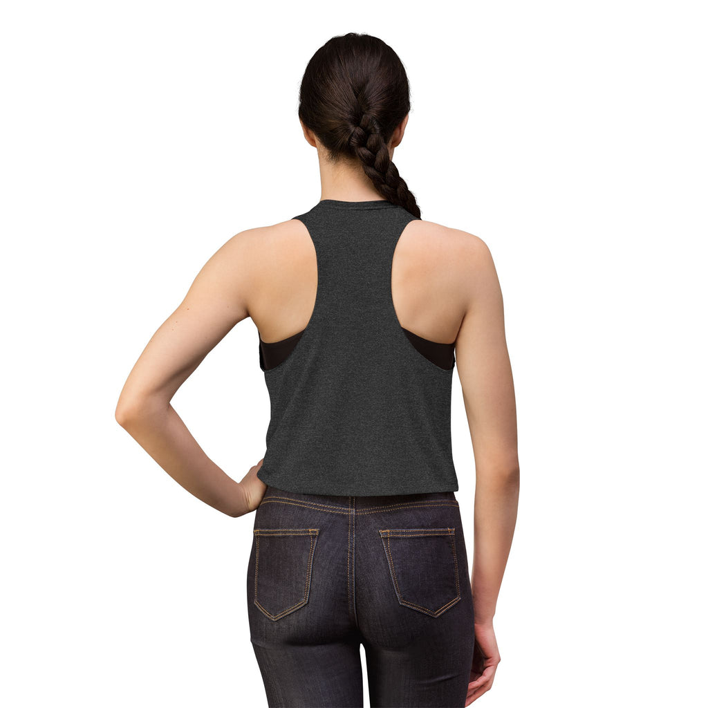 Crop Top — 'Drip or Rip' Pink Kettlebell Fitness Graphic