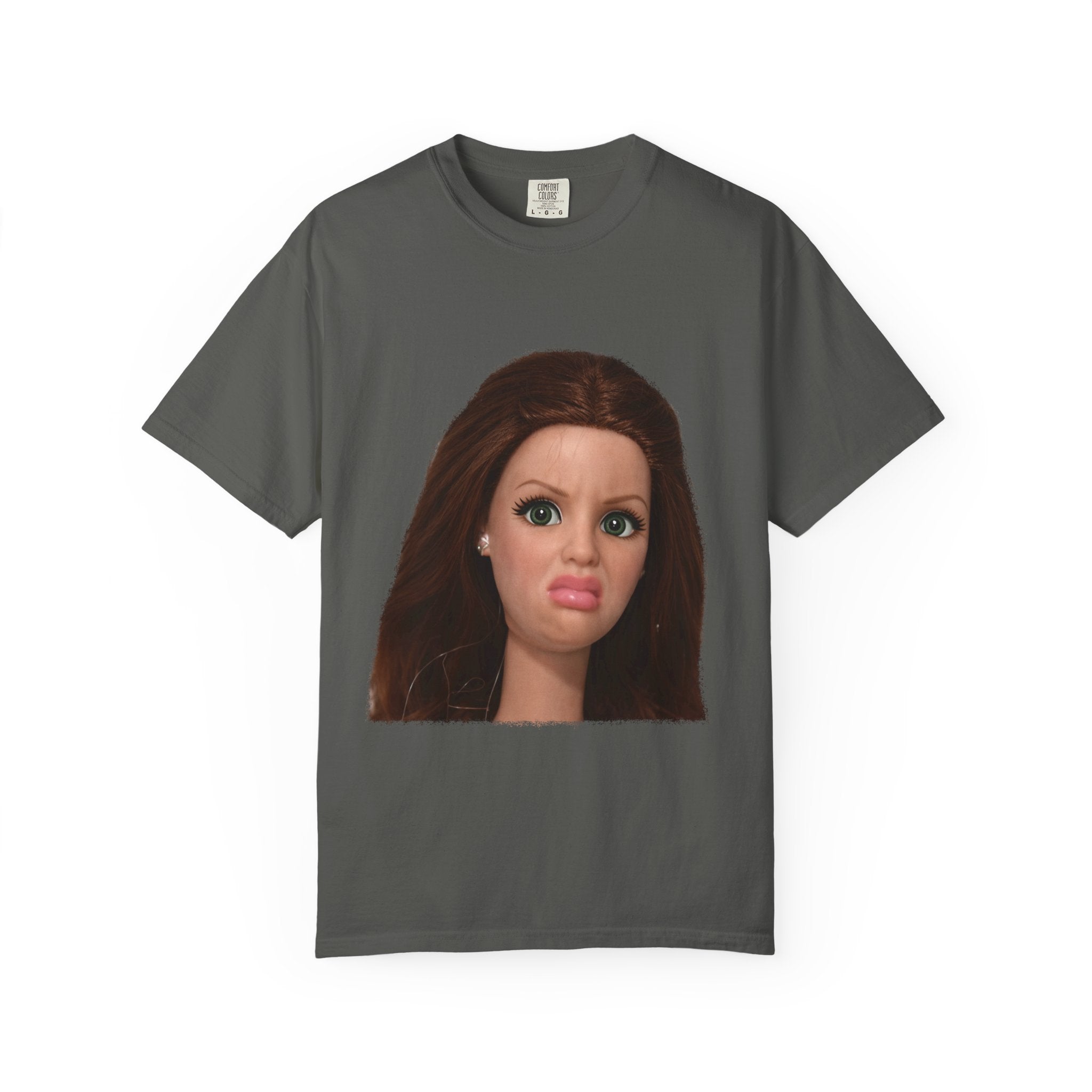 T-Shirt — Cheeky Doll Face Graphic Tee