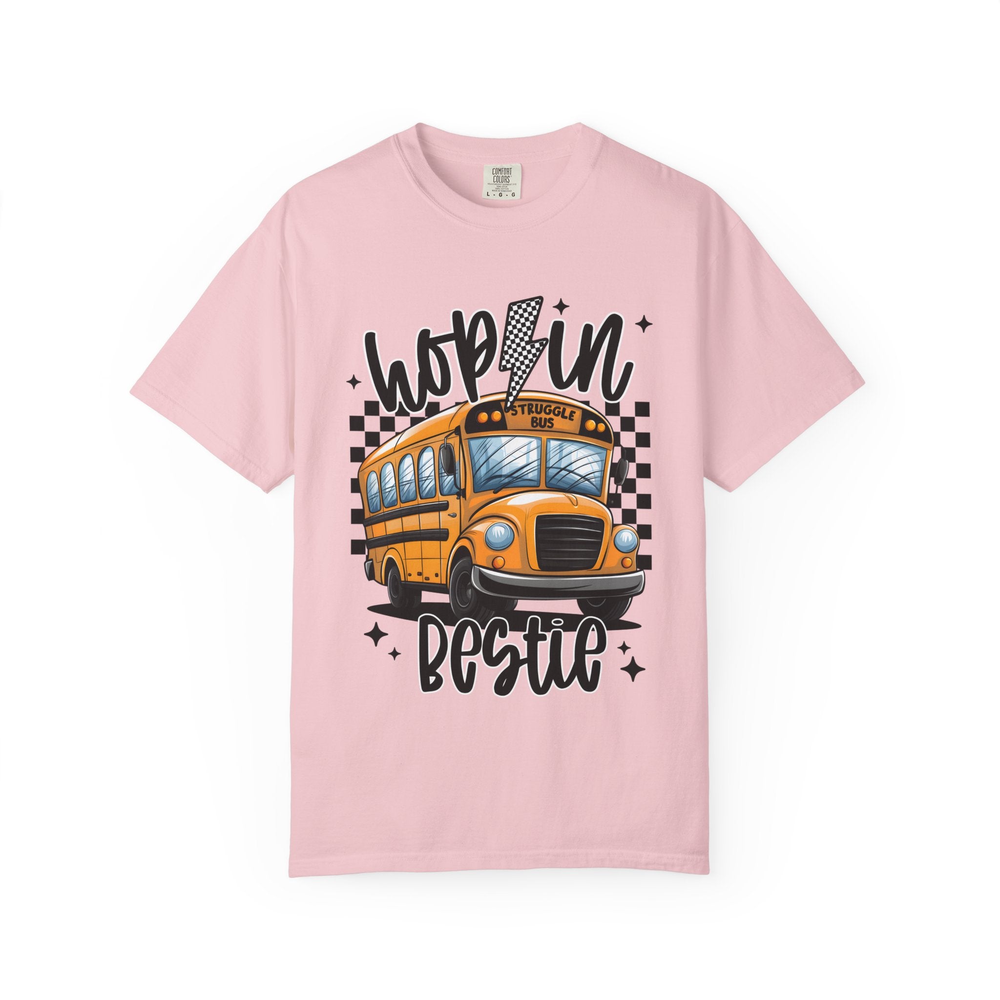 School Bus 'Hop In Bestie' T-Shirt