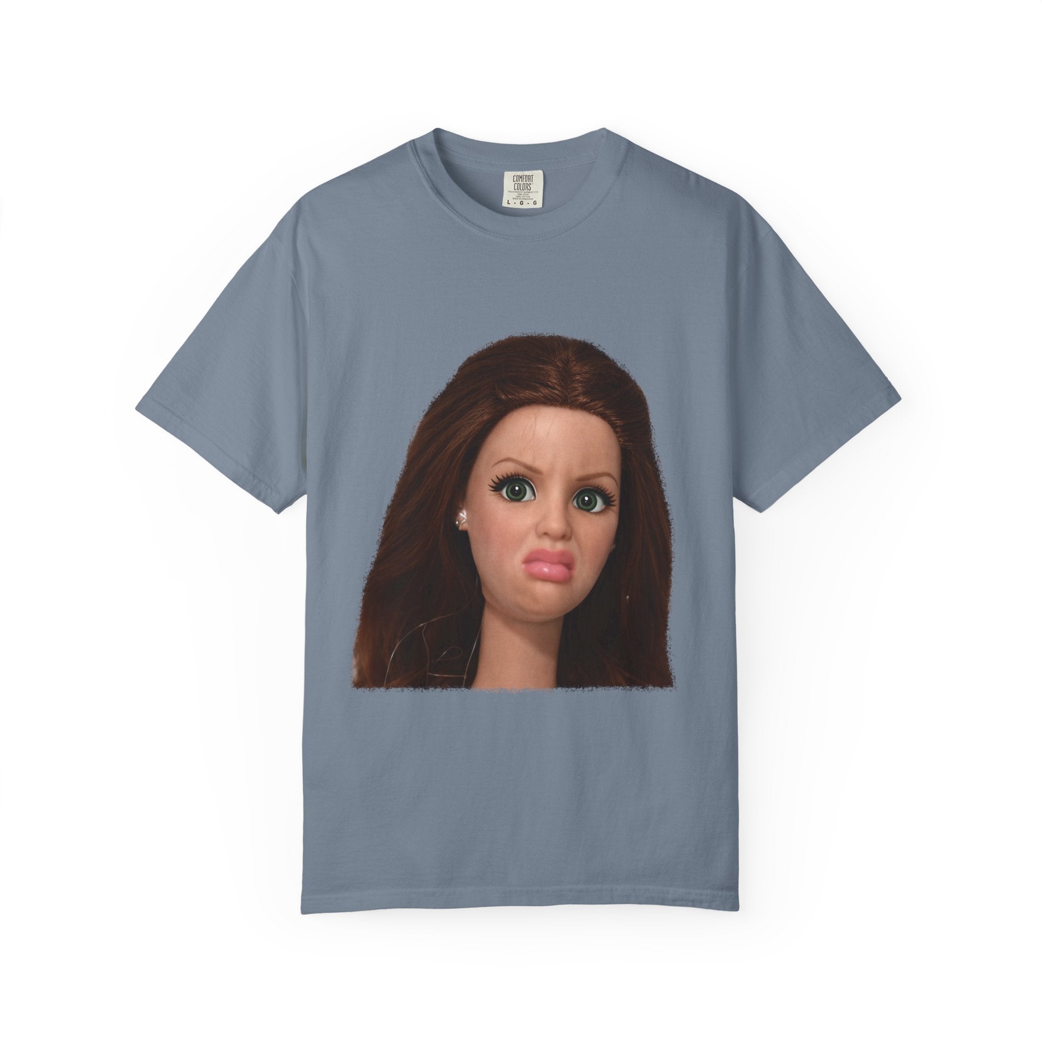 T-Shirt — Cheeky Doll Face Graphic Tee