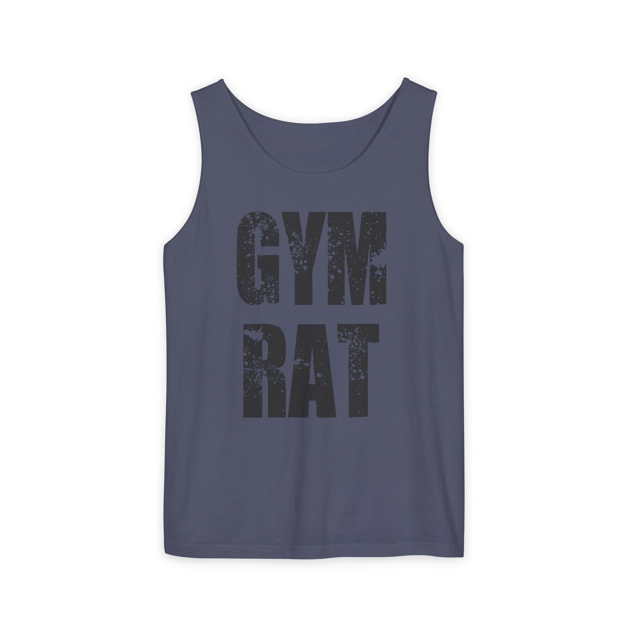 Gym Rat Tank Top — Distressed Fitness Tank for Gym Lovers