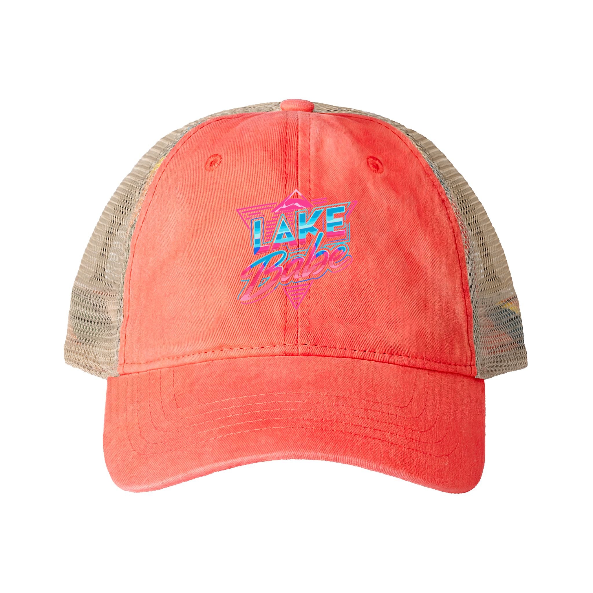 Women's Washed Mesh-Back Cap