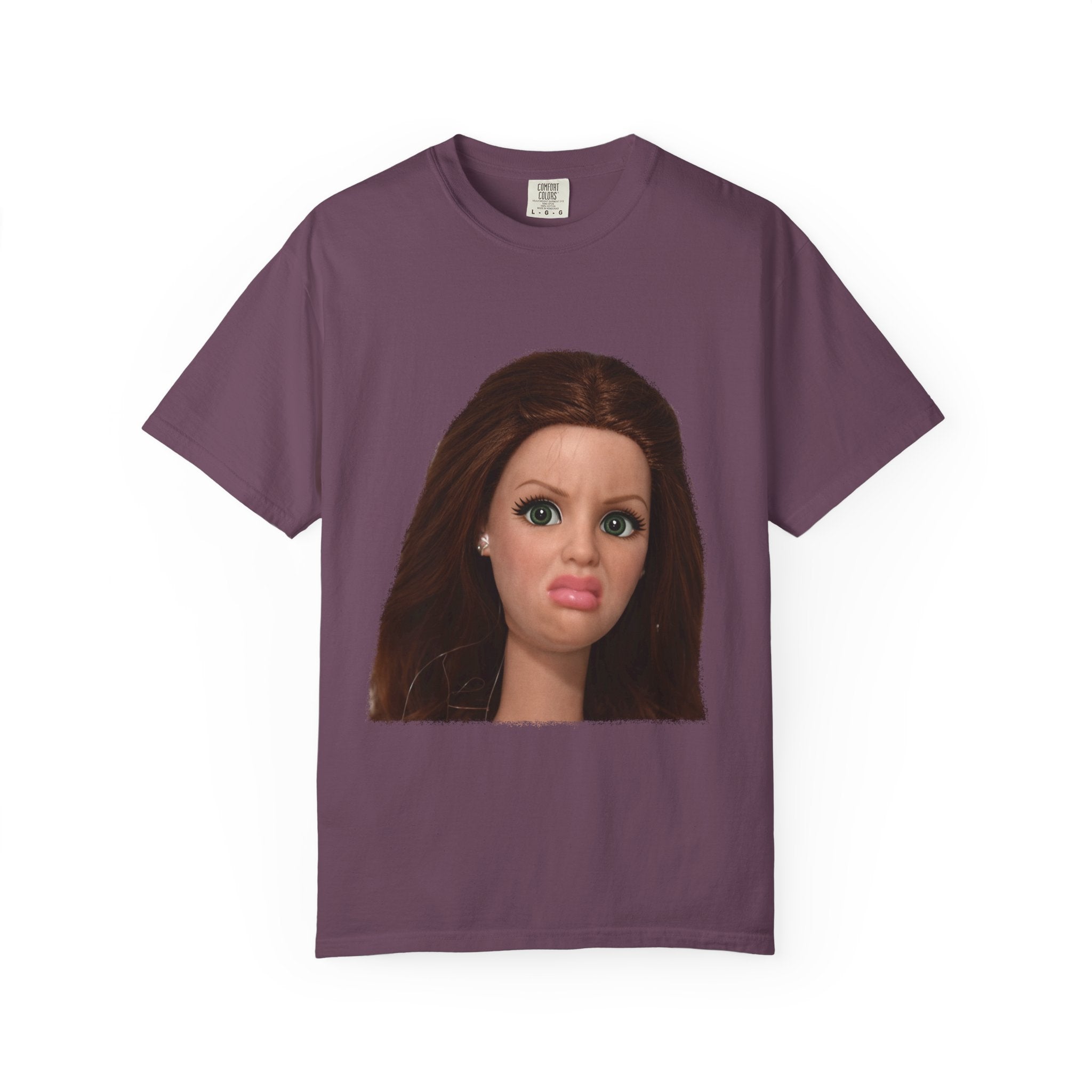 T-Shirt — Cheeky Doll Face Graphic Tee