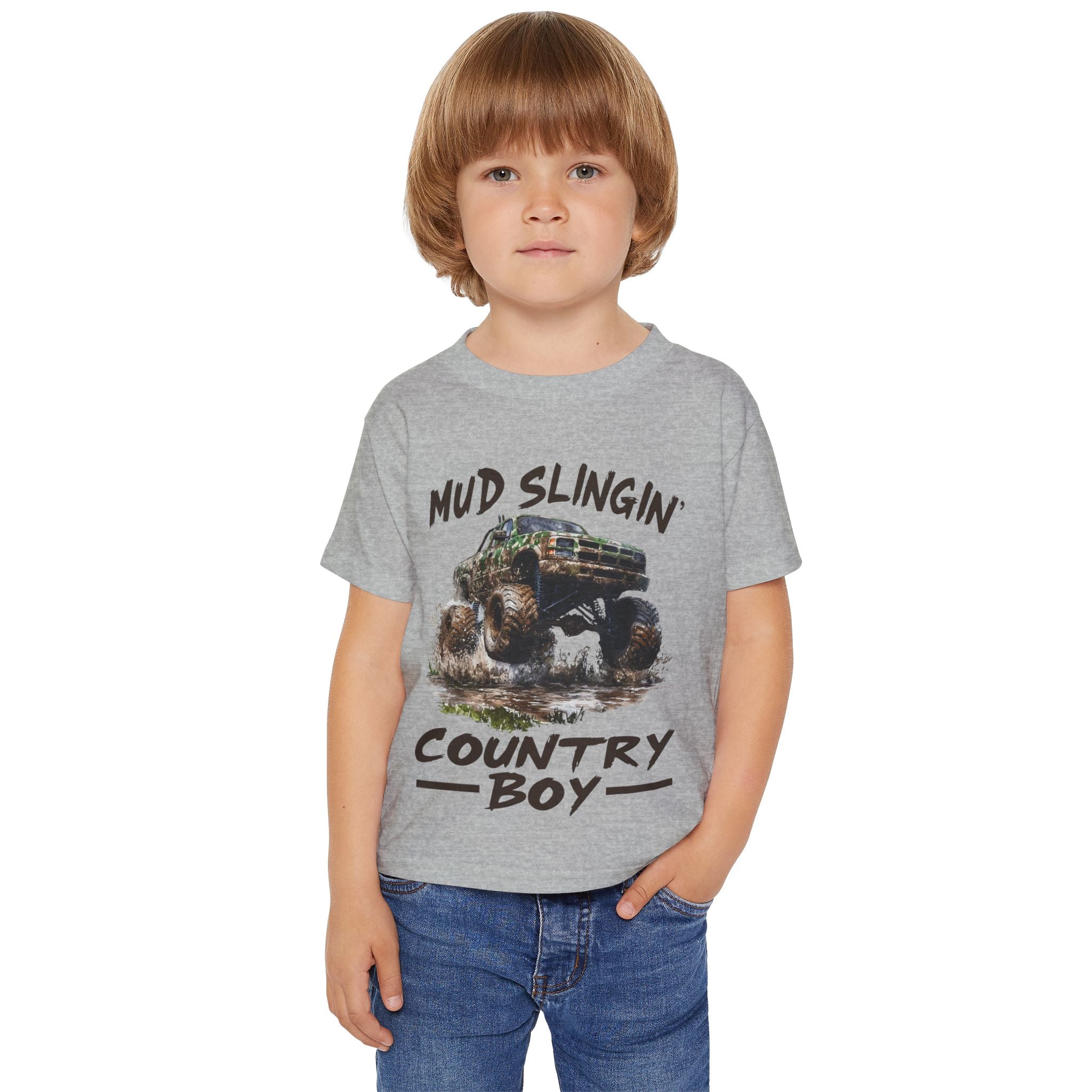Mud Slingin' Country Boy Toddler T-Shirt