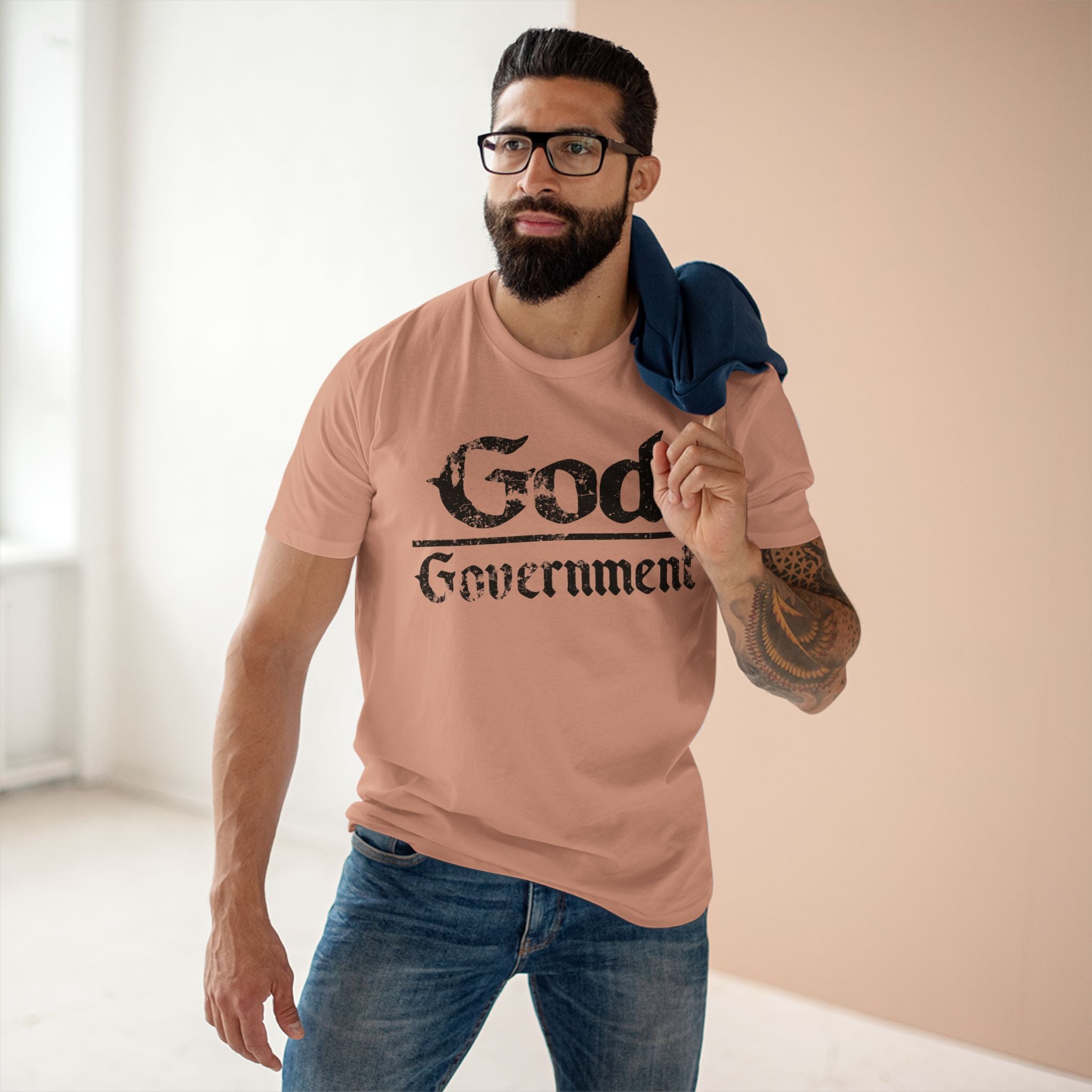 God Over Government T-Shirt — Faith & Patriotism Graphic Tee