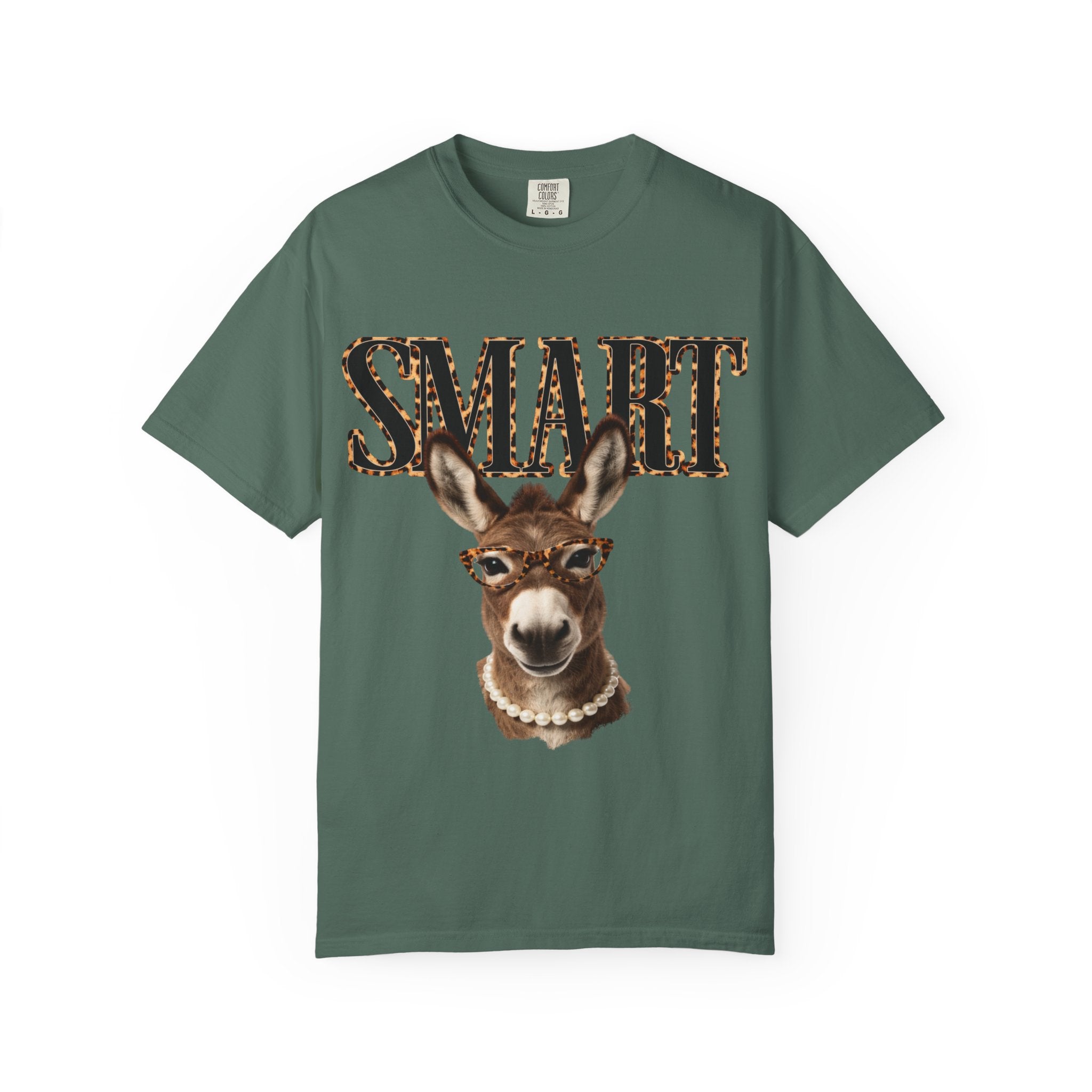 Smart Donkey Graphic T-Shirt — Funny Vintage Animal Tee