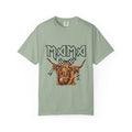 Mama Highland Cow T-Shirt — Cute Cow Mom Graphic Tee