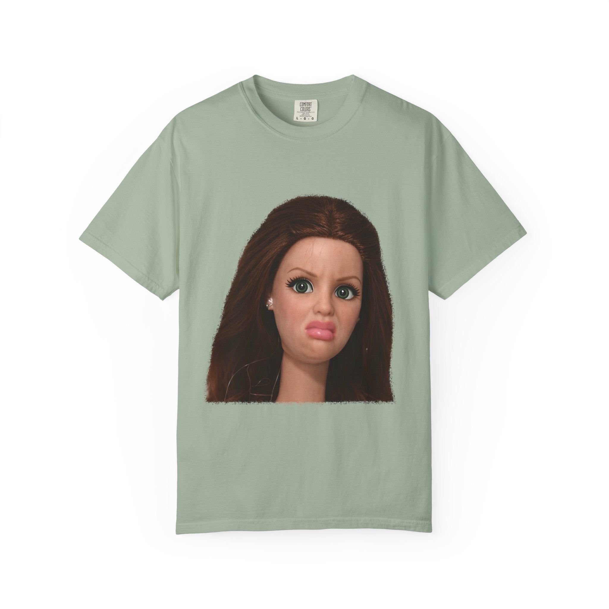 T-Shirt — Cheeky Doll Face Graphic Tee