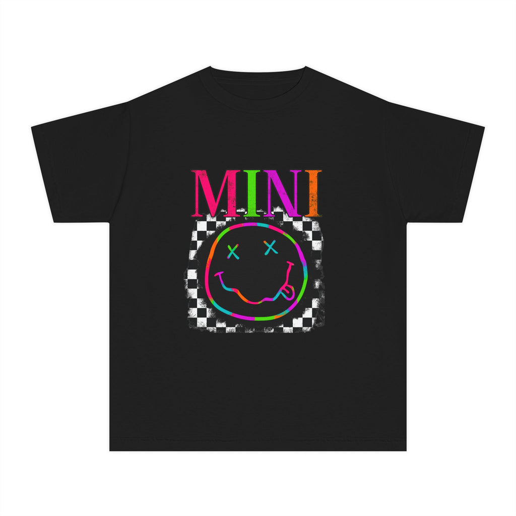 Mini Neon Smiley Youth Tee