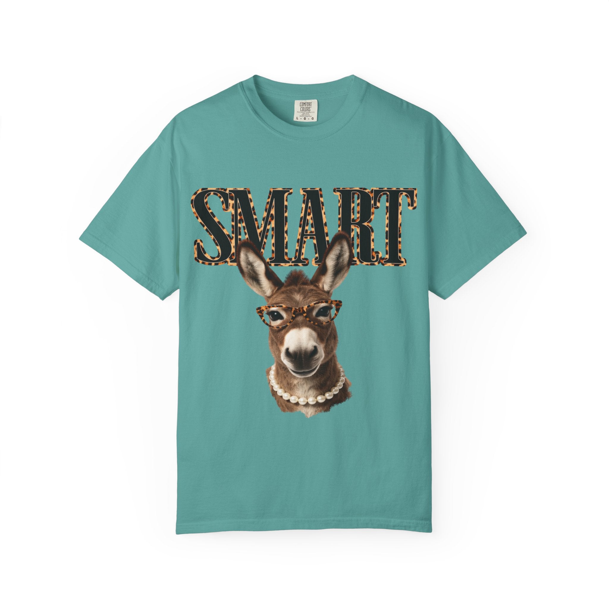 Smart Donkey Graphic T-Shirt — Funny Vintage Animal Tee