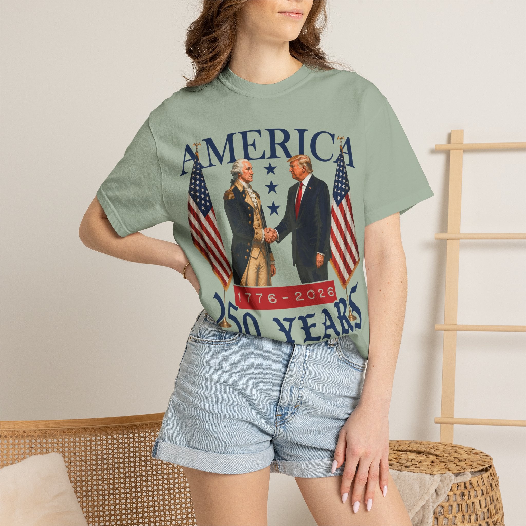 T-Shirt — America 250 Years 1776–2026 Patriotic Celebration