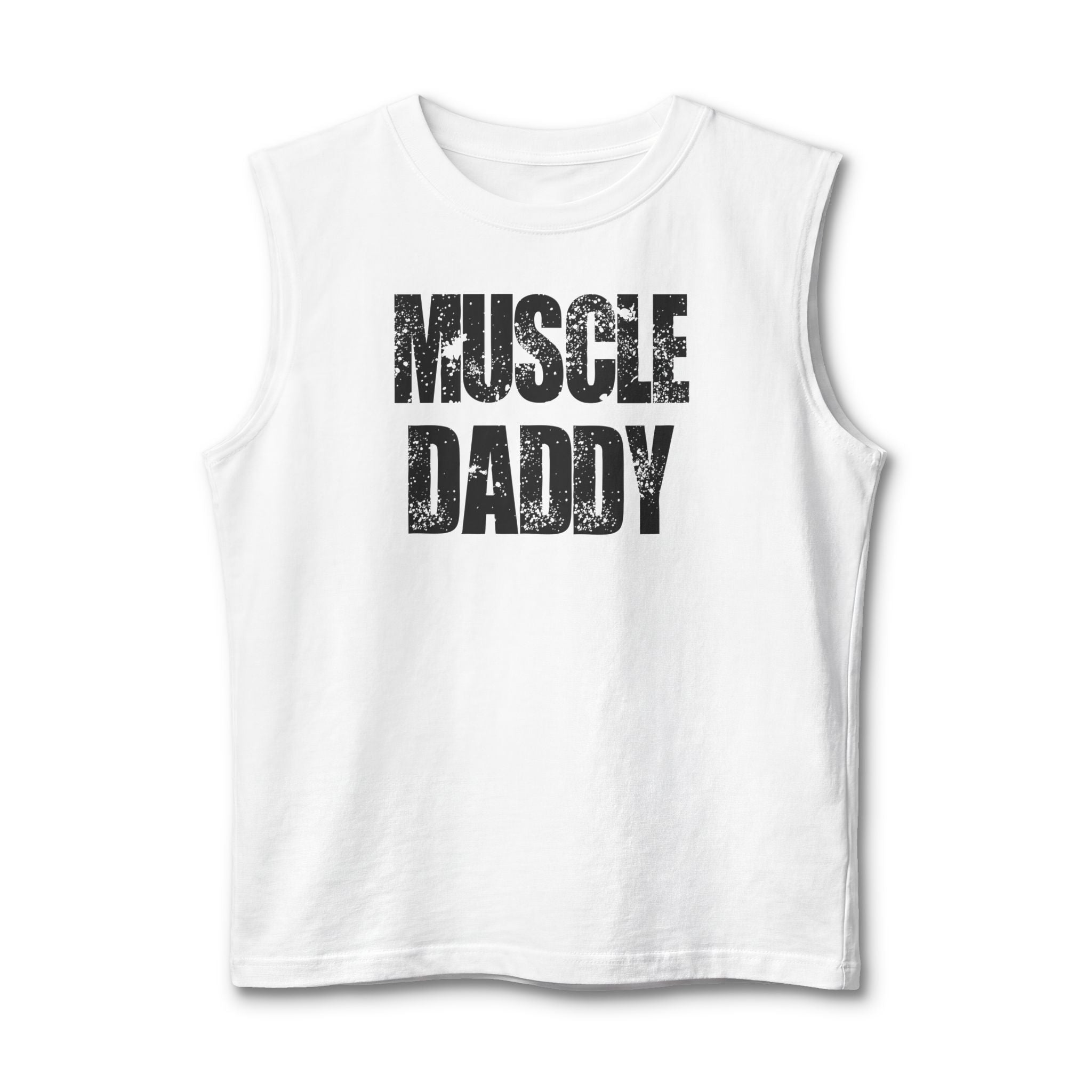 Muscle Daddy Tank Top - Vintage Gym Dad Workout Muscle Tank