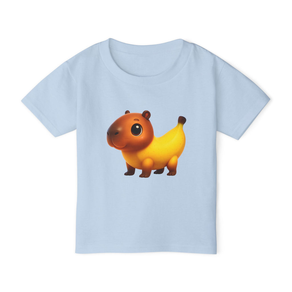 Cute Banana-Capypet Toddler T-Shirt – Funny Fruit Animal Tee for Kids