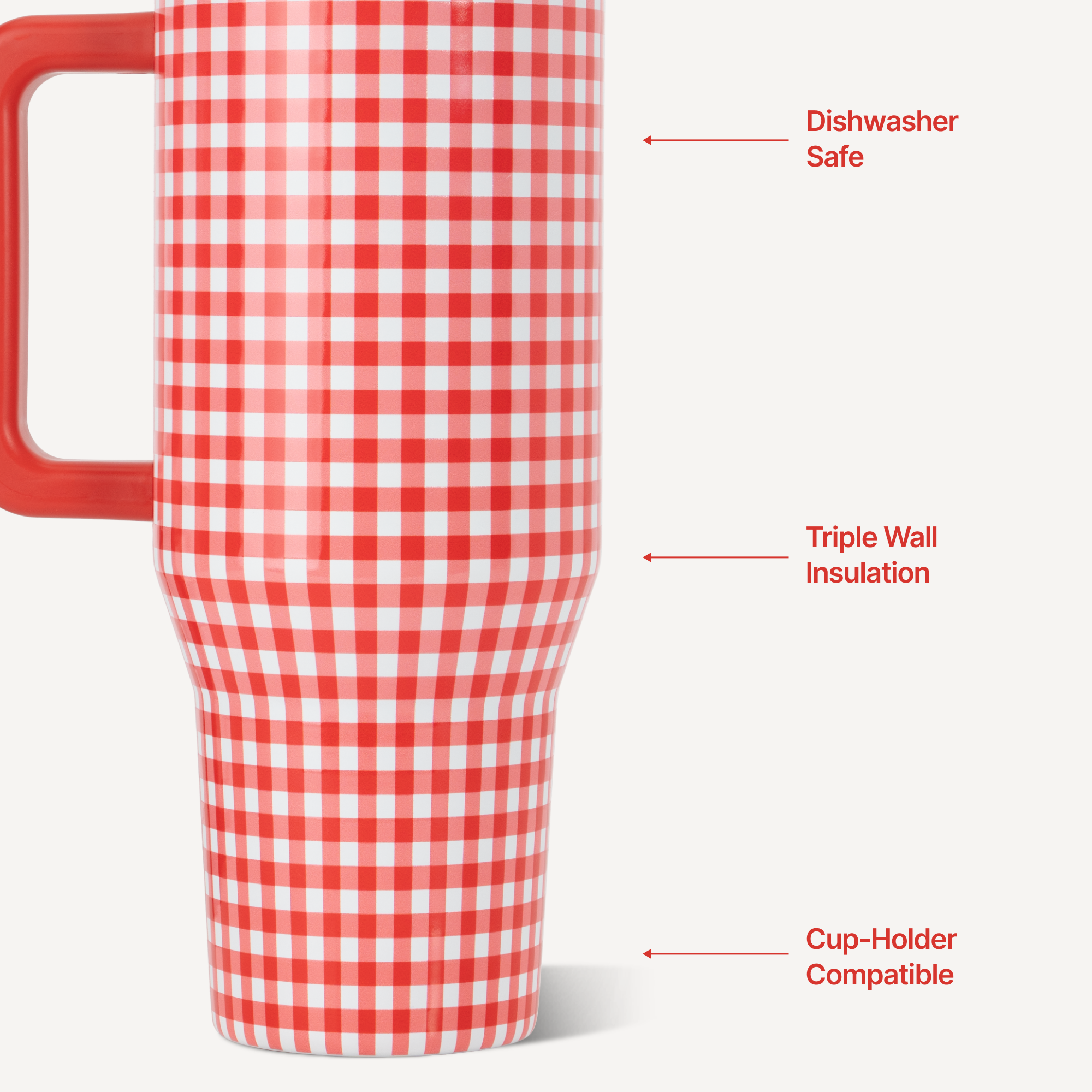 Summer Picnic HydroJug 32 oz Traveler Tumbler
