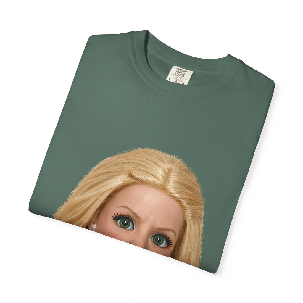Funny Barbie Face Tee — Sassy Doll Expression Graphic T-Shirt
