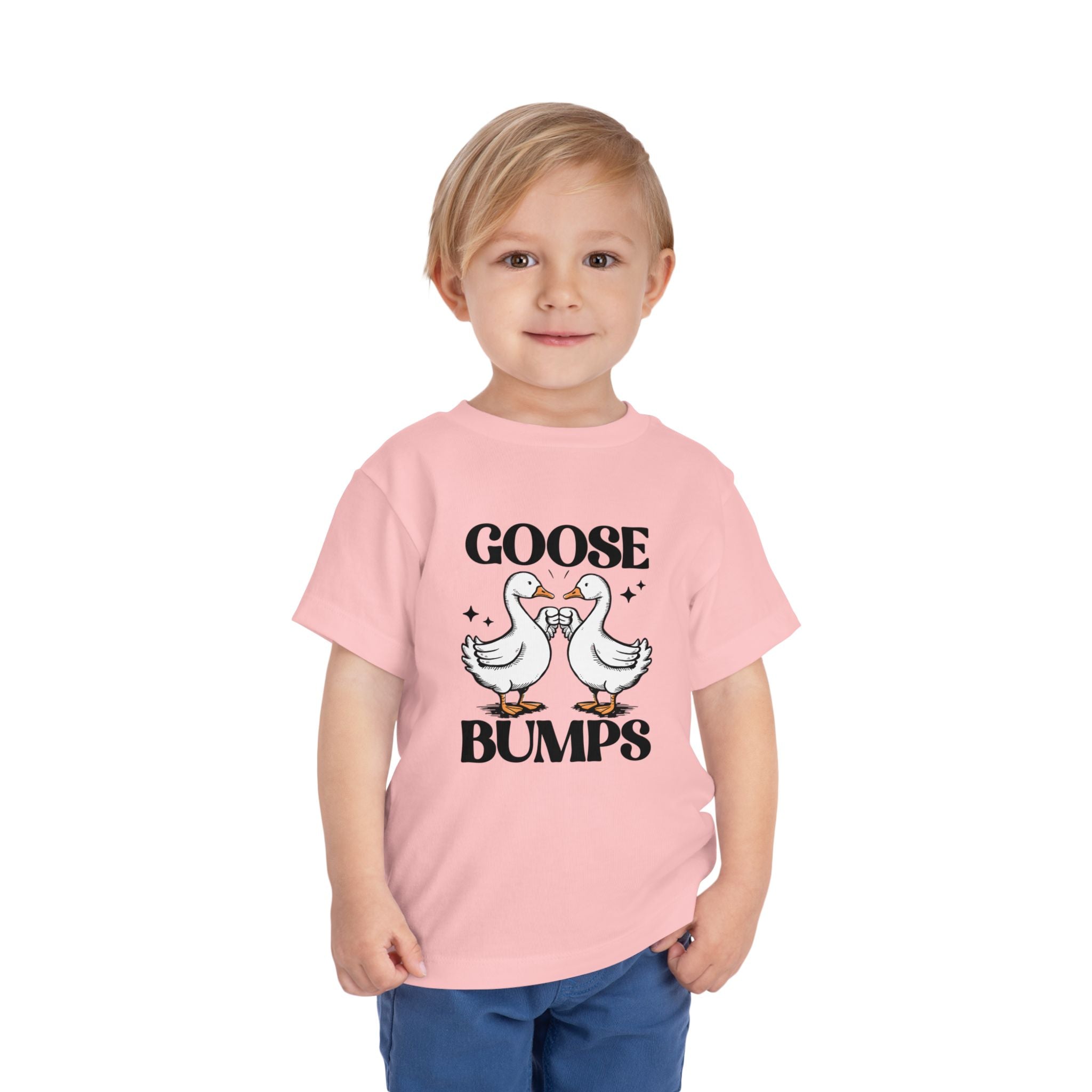 Goose Bumps Toddler Tee — Cute Matching Kids Shirt