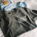 Coffeegrl Coffee Comfort Colors Tee / Pepper
