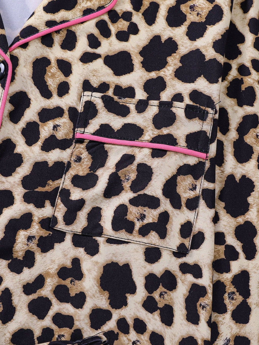Wild at Heart Leopard Long Sleeve Pajama Set